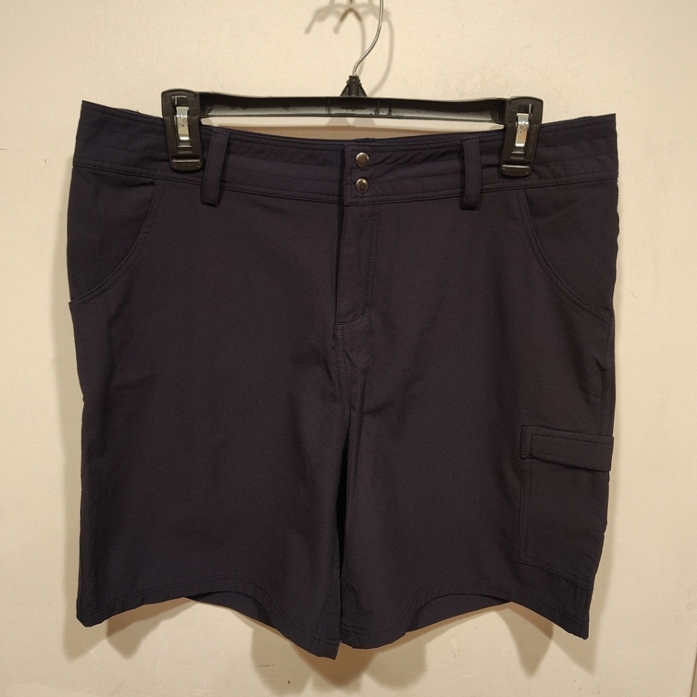 Willit Women's Navy Blue Performance Cargo Shorts Sz 10 Golf Outdoor Athleisure